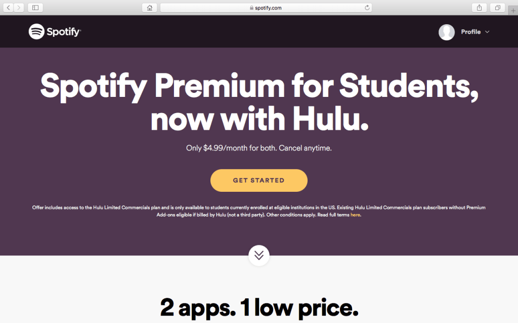 Hulu App Spotify Login